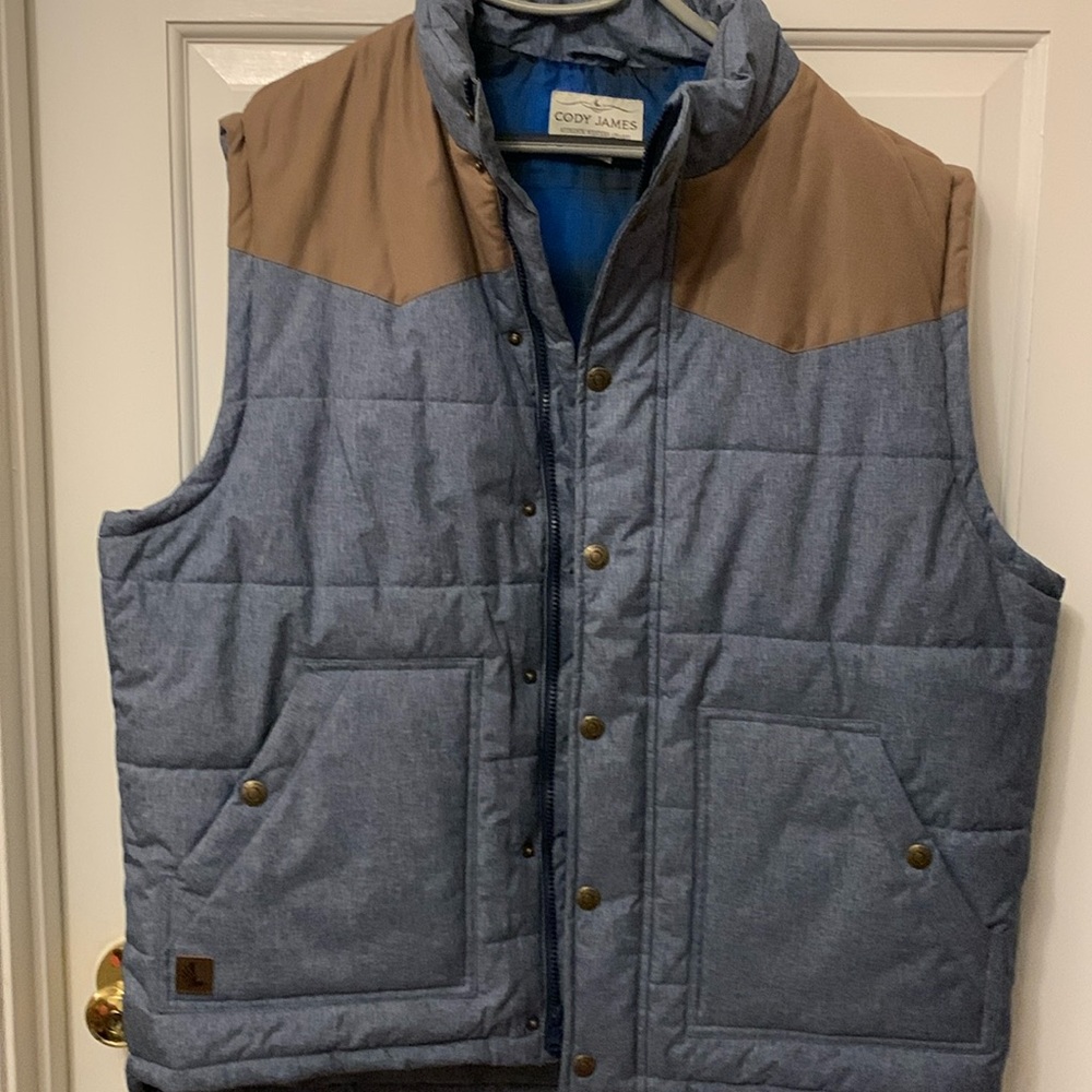 Cody James western puffer vest